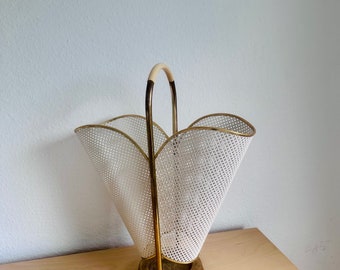 Mid Century Brass Umbrella Stand