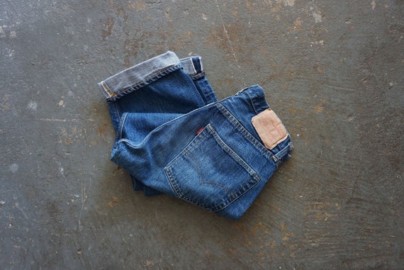 1971 Levi 501 redline selvedge denim jeans | vint… - image 1