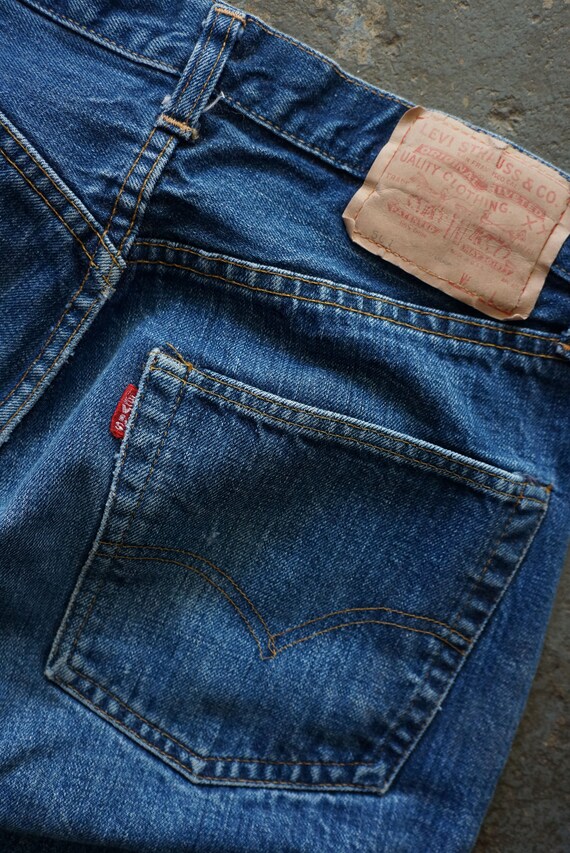 1971 Levi 501 redline selvedge denim jeans | vint… - image 9