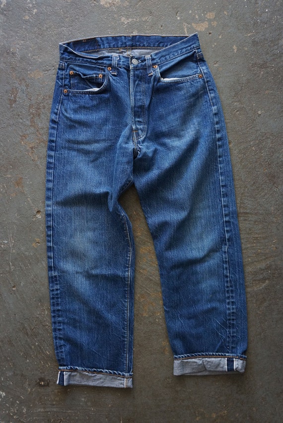 1971 Levi 501 redline selvedge denim jeans | vint… - image 3