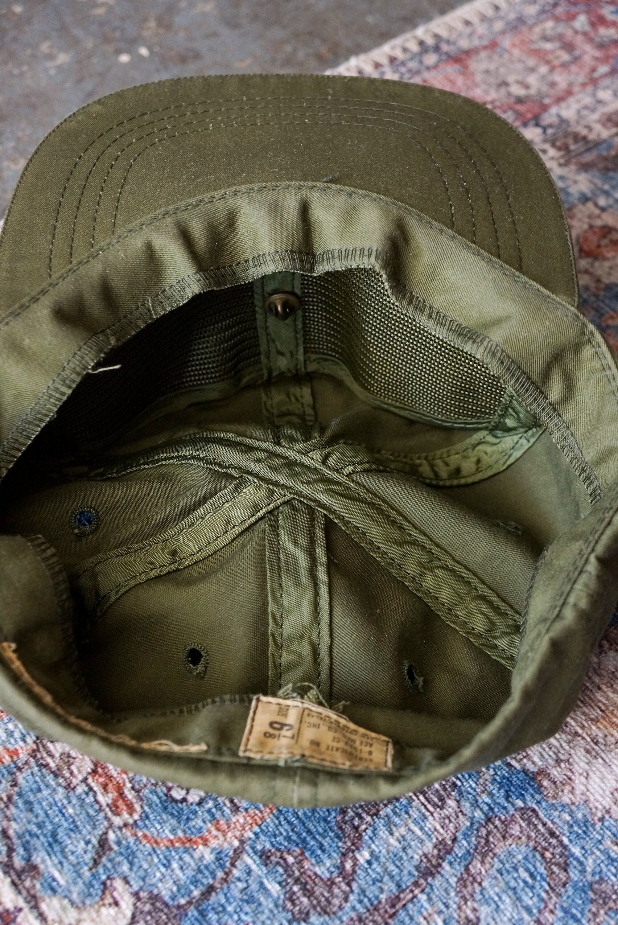 1960 US Army Military Field Cap Lieutenant Colonel Insignia  