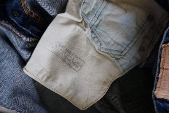 1971 Levi 501 redline selvedge denim jeans | vint… - image 5