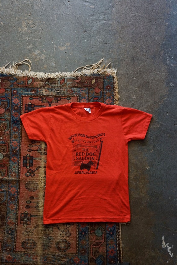1990s/1980s The Red Dog Saloon tshirt | vintage 80