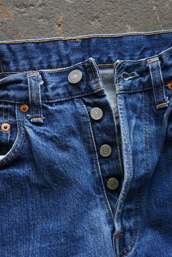 1971 Levi 501 redline selvedge denim jeans | vint… - image 4