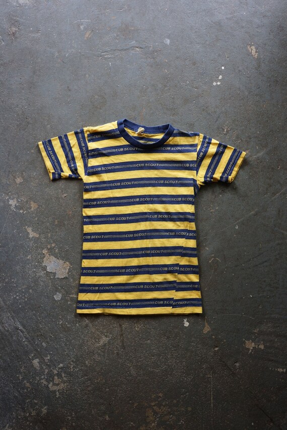 1950s Cub Scout Uniform Tshirt vintage 50s Boy Sco… Gem