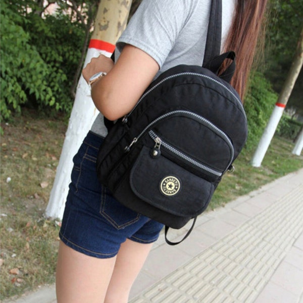 women mini backpack shoulder Rucksack Small Travel Bag