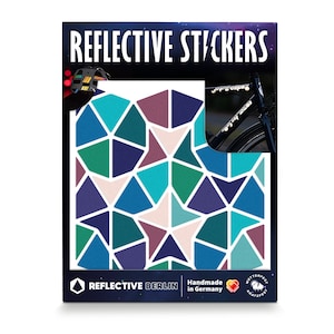 Reflective Stickers - Kites & Darts, Drachen und Pfeile Vitrail