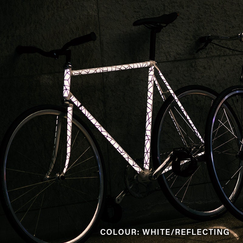 DIY Reflective Bicycle Sticker Kit Bicycle Foil Reflex Etsy
