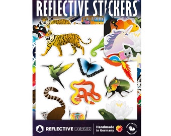 Reflective Stickers - Jungle, Rain Forest