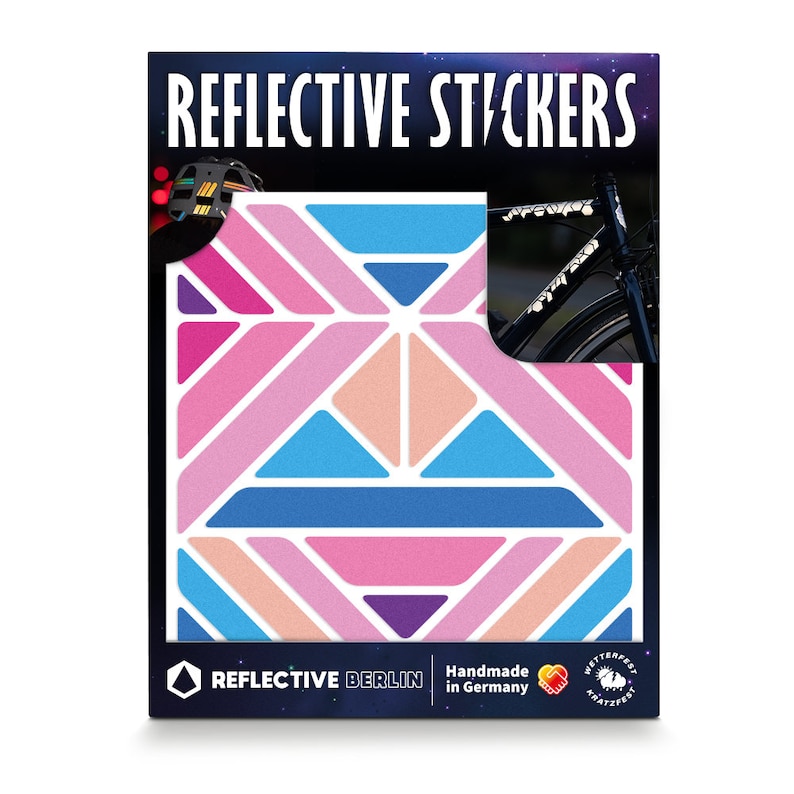 Reflective Stickers - Delta Spacebaby