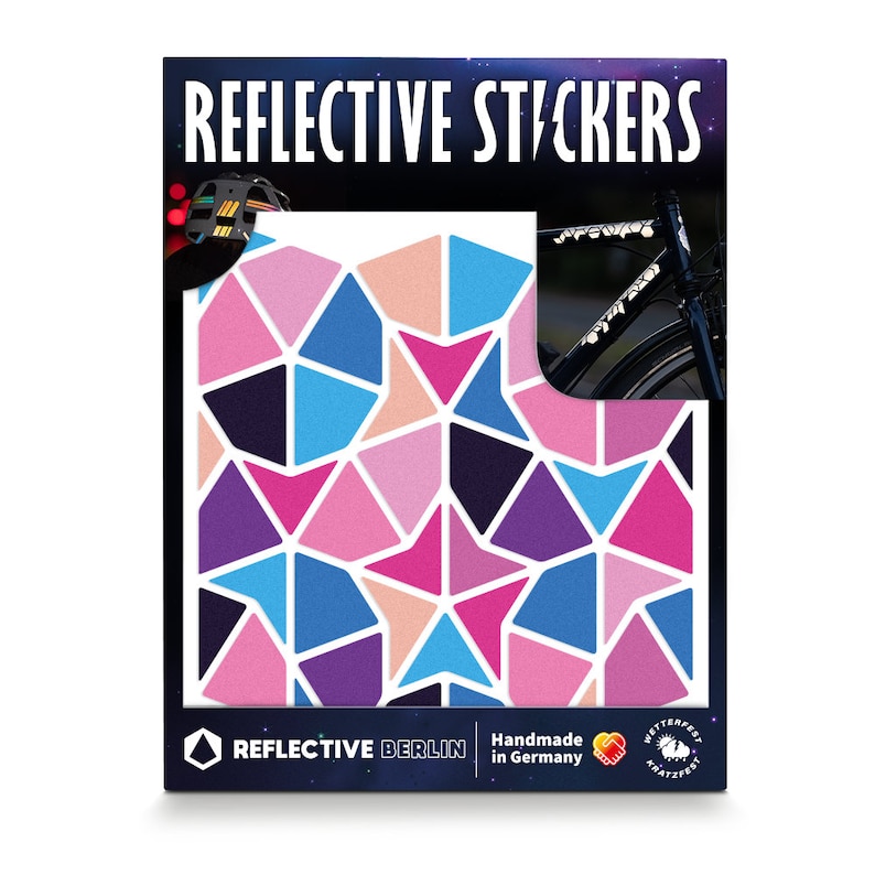 Reflective Stickers - Kites & Darts, Drachen und Pfeile Spacebaby