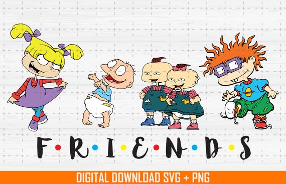 Rugrats Friends svg png Gift birthday Gift kids boys girl ...