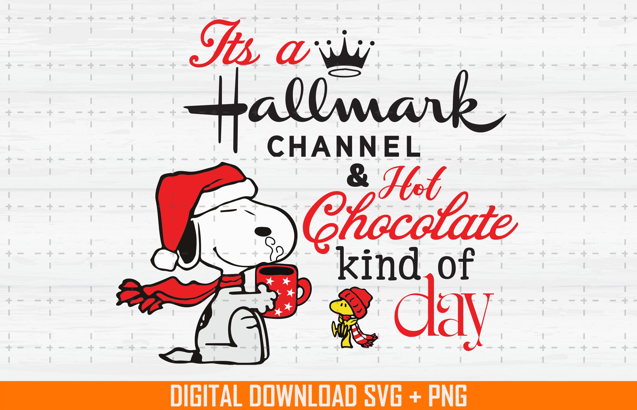 Its a hallmark channel hot chocolate kind of day svg png | Etsy