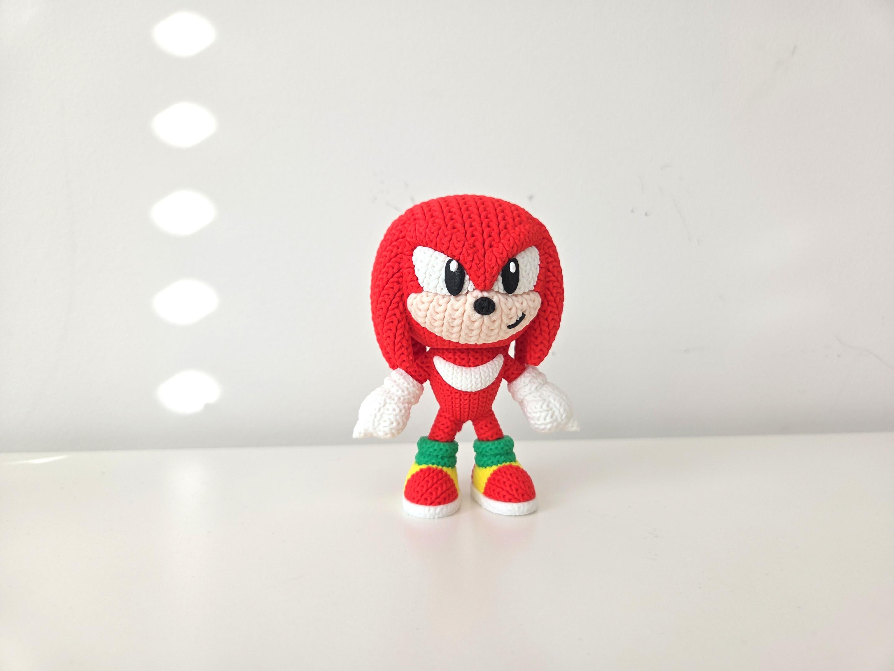 Knuckles the Echidna Figure - Etsy