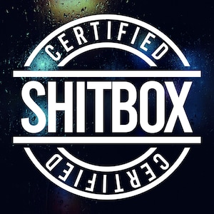 Certified Shitbox Car Sticker Vinyl Decal Funny Van Dub Jdm Window