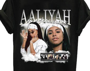 aaliyah airbrush tee
