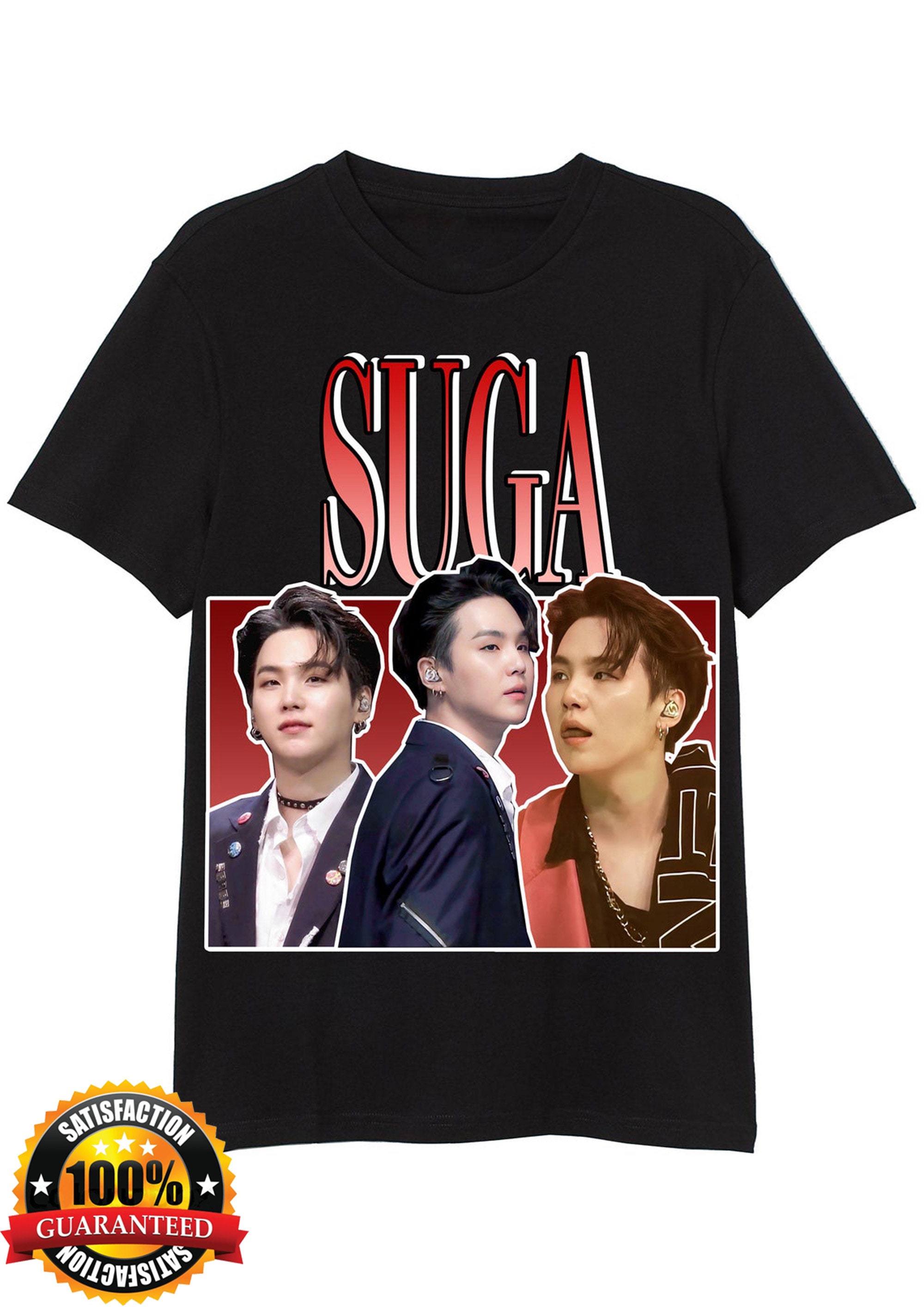 Tshirt vintage Suga Bangtan Boyband Kpop Bangtan Boys Etsy