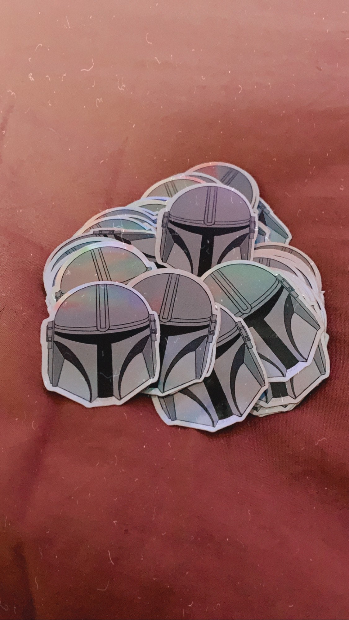Mandalorian Computer Sticker Star Wars