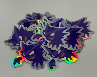 Haunter holografisk klistermärke