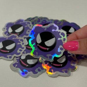 Gastly Holographic Sticker