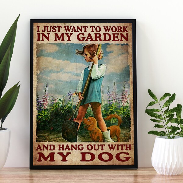 Garden Wall Art Etsy