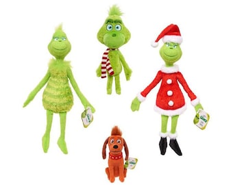 christmas grinch soft toy