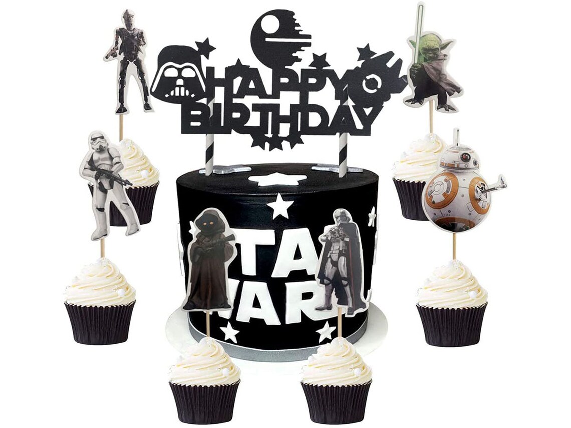 Star Wars Birthday Party SuppliesInclude Happy Birthday Etsy