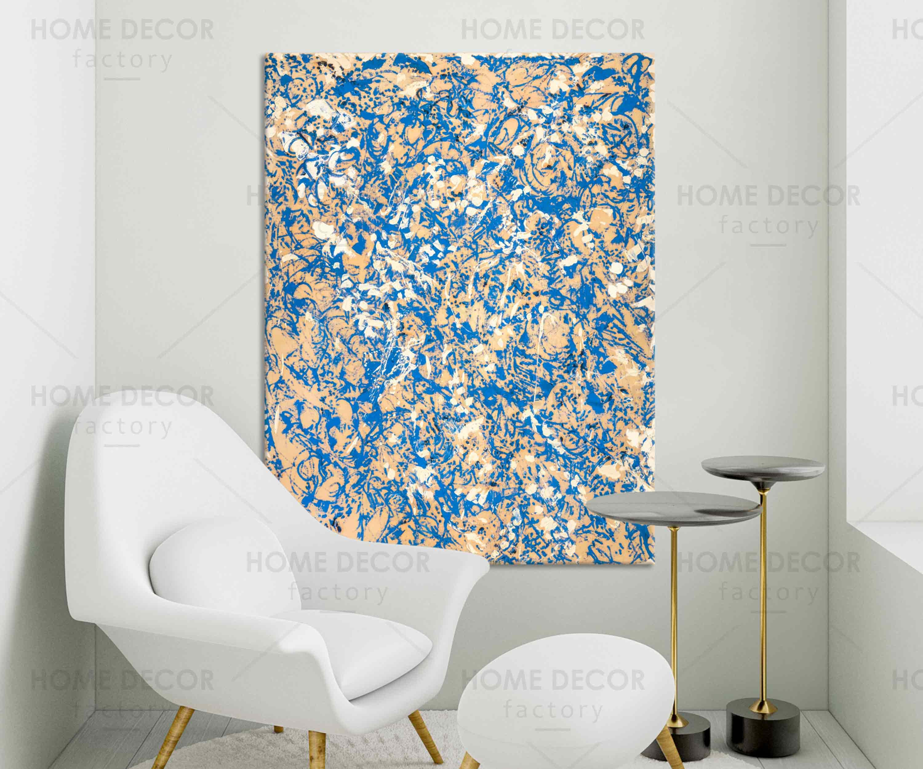 Lee Krasner durch blau 1963 Leinwand Druck abstrakt die Etsy
