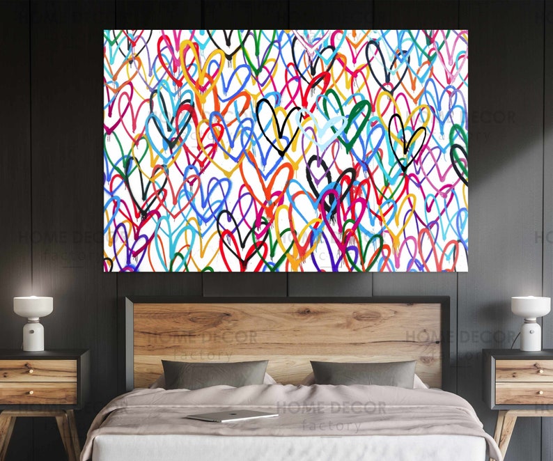 Canvas print Modern Art Printing Street art Love gift Modern wal Canvas print Modern Art Printing Street art Love gift Modern wal