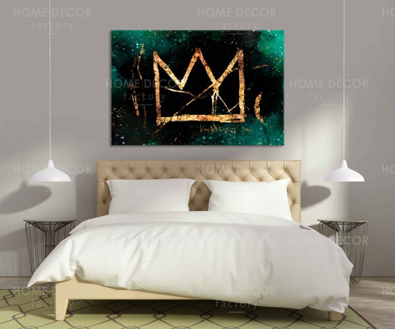 Modern Wall Art Abstract Canvas Pint Above Bed Modern Wall Art Abstract Canvas Pint, What Size Canvas Over King Bed