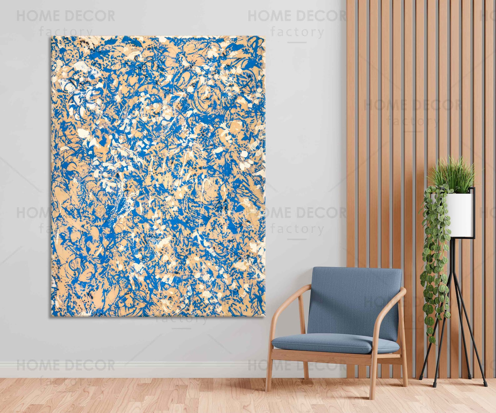 Lee Krasner durch blau 1963 Leinwand Druck abstrakt die Etsy