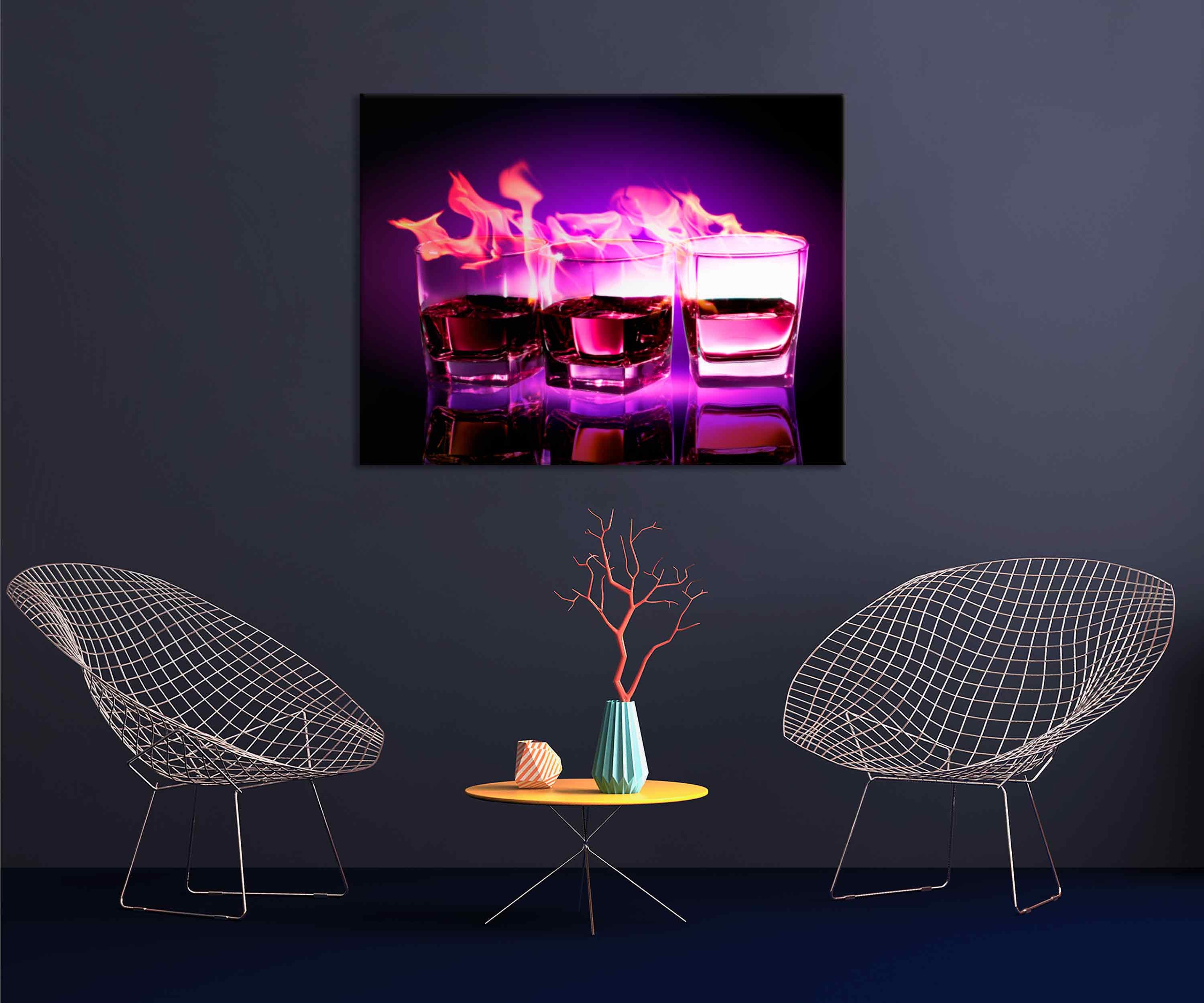 Bar wall decor Kitchen art print Cocktail print Cocktails Art | Etsy