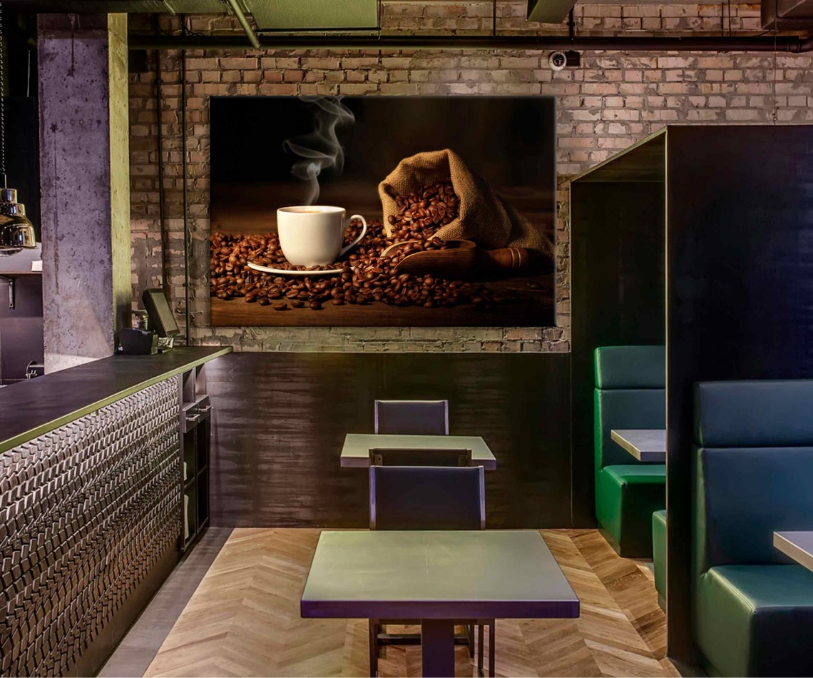 Coffee wall art Café wall decor Dining Room Home wall decor Etsy