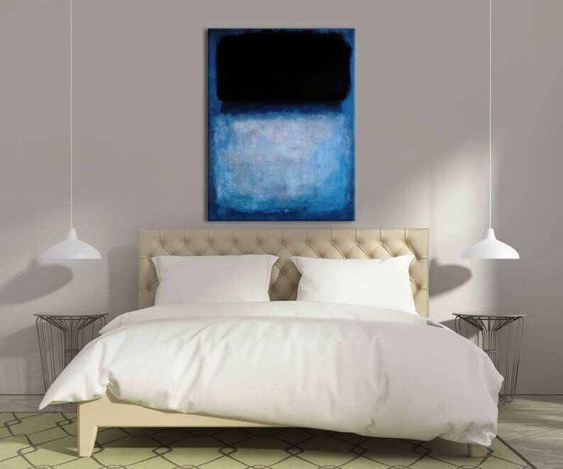 MARK ROTHKO Blue and Grey 1962 Blues Dark Paintings canvas Etsy MARK ROTHKO Blue and Grey 1962 Blues Dark Paintings canvas Etsy