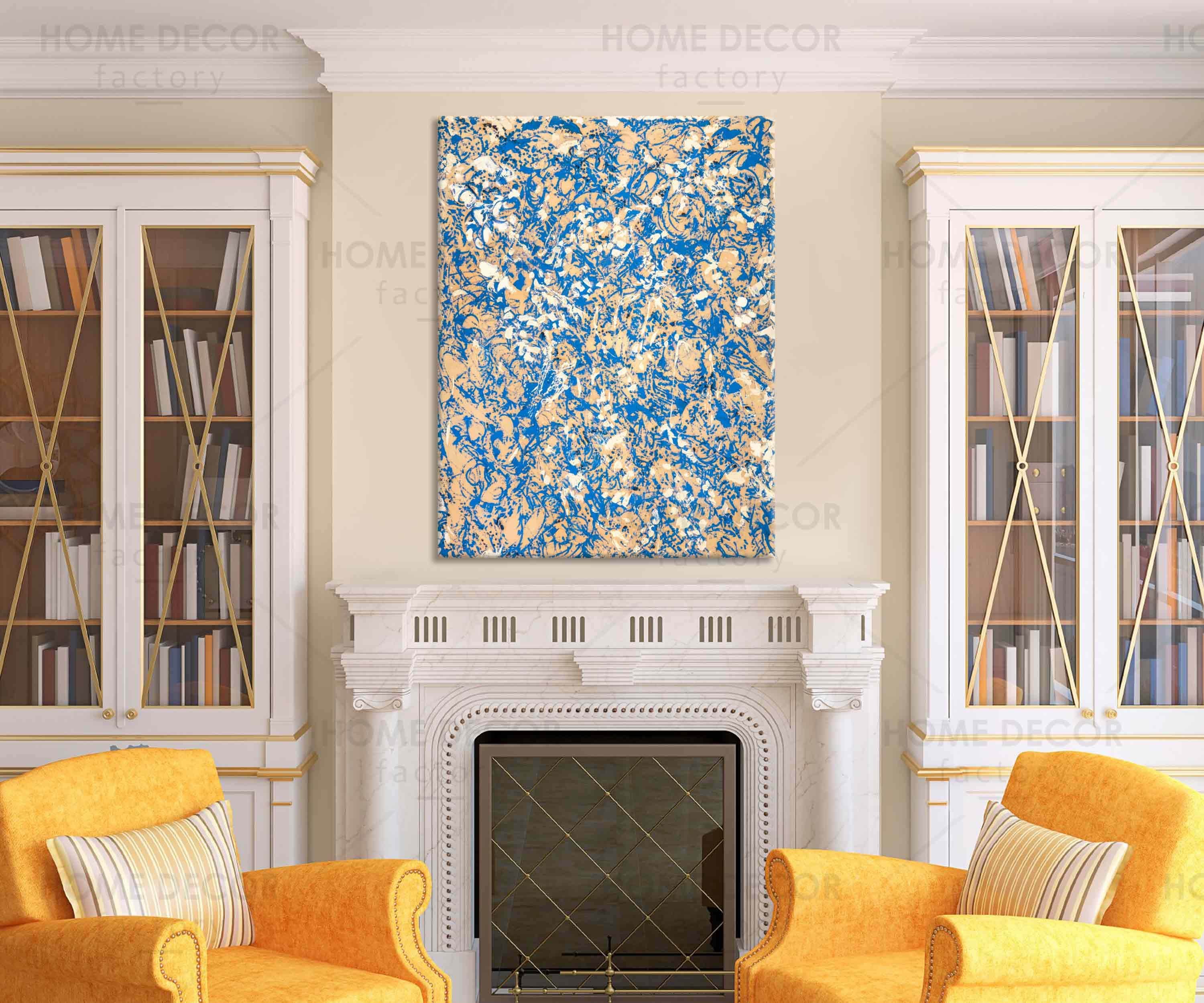 Lee Krasner durch blau 1963 Leinwand Druck abstrakt die Etsy