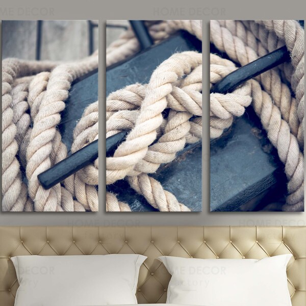 Navy Blue Nautical Wall Art Etsy
