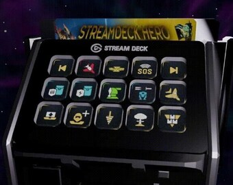 Streamdeck Hero - HELLDIVERS 2 (Streamdeck & Phone stand stl)