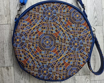 Carpet Cult Circular Shoulder Bag with Key fob