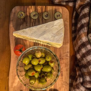 Shotgun Cartridge Serving Board - Olive Wood - Cheese Board - Serving Platter - Tray - Rustic - Country Gift - Shooting Gift