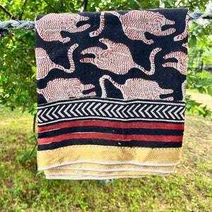 Hand Block Printed Beach Sarong for Women beach scarves in cotton Beach Wrap Pareo Beach Swim wear gift for her Beach Cover Ups Indian lungi