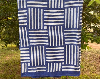 Indian Hand Block Print Sarong, Cotton Beach Wrap, Handmade Pareo, Boho Beach Cover Up, Resort Wear for Women