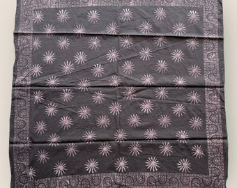Hand Block Printed Cotton Square Scarf,Hijab for Women, Cotton head scarf,gift,Women face cover,Hijab Head cover,Hand made Head cover