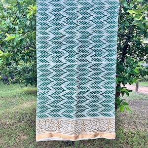 Hand Block Printed Beach Sarong for Women beach scarves in cotton Beach Wrap Pareo Beach Swim wear gift for her Beach Cover Ups Indian lungi
