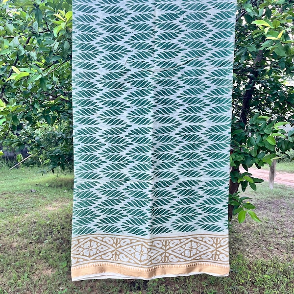 Hand Block Printed Beach Sarong for Women beach scarves in cotton Beach Wrap Pareo Beach Swim wear gift for her Beach Cover Ups Indian lungi