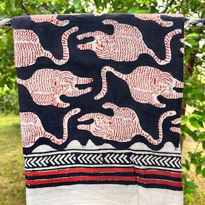 Sarong indio estampado a mano, pareo de algodón para la playa, pareo hecho a mano, prenda de playa estilo boho, ropa de resort para mujer.