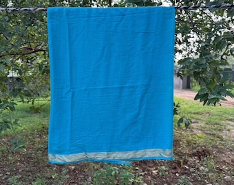 Solid colour Beautiful Cotton silk Border Sarong/Pareo/Shawl/Dupatta/Scarf/Beach wrap