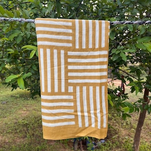 Hand Block Printed Beach Sarong for Women beach scarves in cotton Beach Wrap Pareo Beach Swim wear gift for her Beach Cover Ups Indian lungi