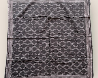 Hand Block Printed Cotton Square Scarf,Hijab for Women, Cotton head scarf,gift,Women face cover,Hijab Head cover,Hand made Head cover