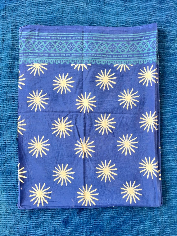 Reverse print Hand Block Printed Beach Sarong for Women beach scarves in cotton Beach Wrap Pareo Beach Swim wear gift for her Beach CoverUps