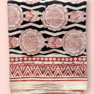 Hand Block Printed Beach Sarong for Women beach scarves in cotton Beach Wrap Pareo Beach Swim wear gift for her Beach Cover Ups Indian lungi